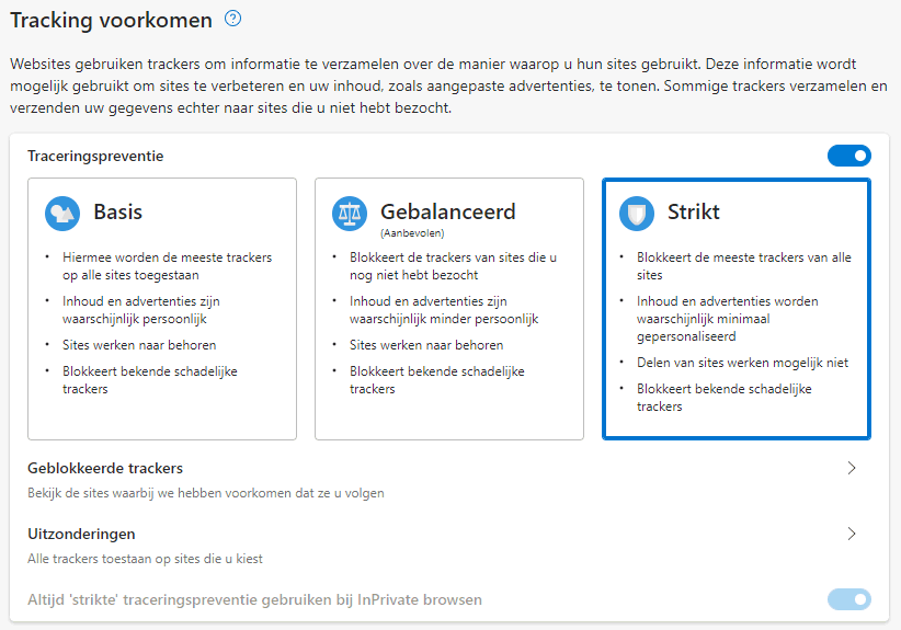 Edge: tracking voorkomen