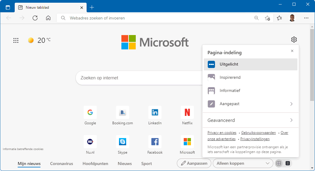 Microsoft Edge (Chromium), de standaard browser van Windows 11
