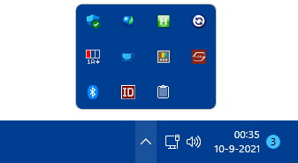 Windows 11 taakbalkhoek