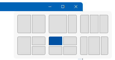 Windows 11 redocking functie (voor het plaatsen van vensters)