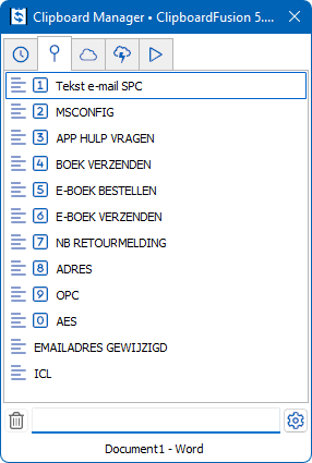 ClipboardFusion: Clipboard Manager