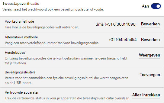 Dropbpx: extra verificatiemogelijkheden