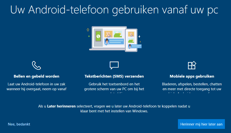 Uw Android-telefoon gebruiken vanaf uw pc