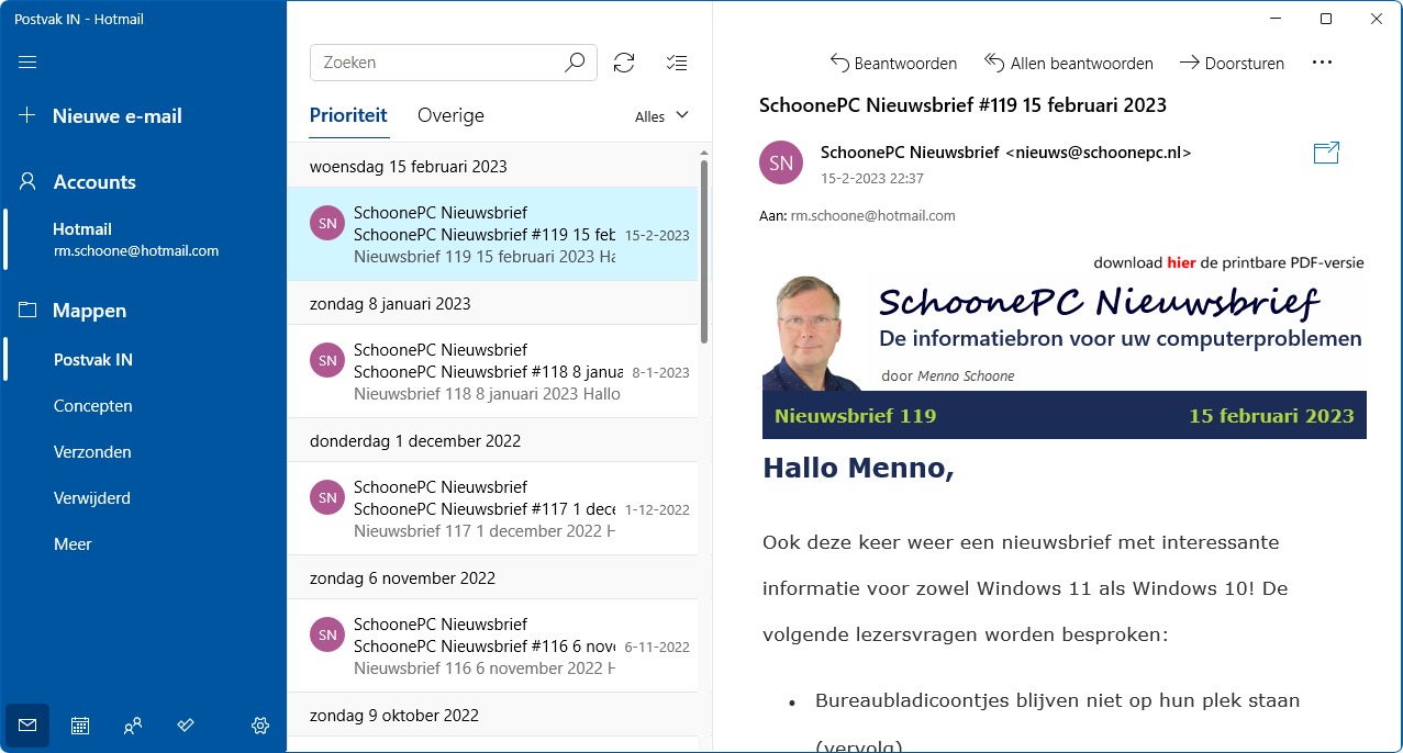 App Mail (Windows 11)