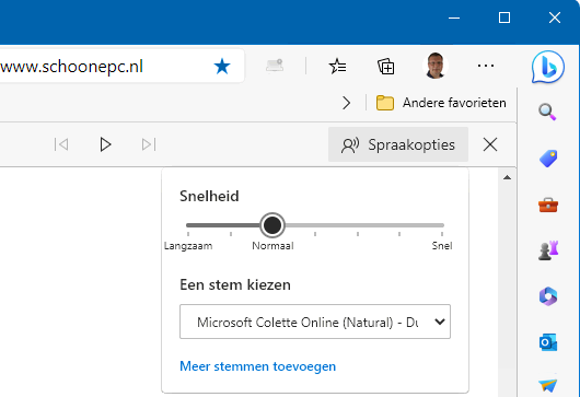 Edge: hardop voorlezen 