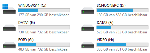 Windows Verkenner: Deze pc