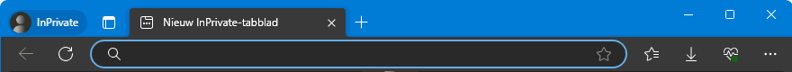 Microsoft Edge: InPrivate navigatie
