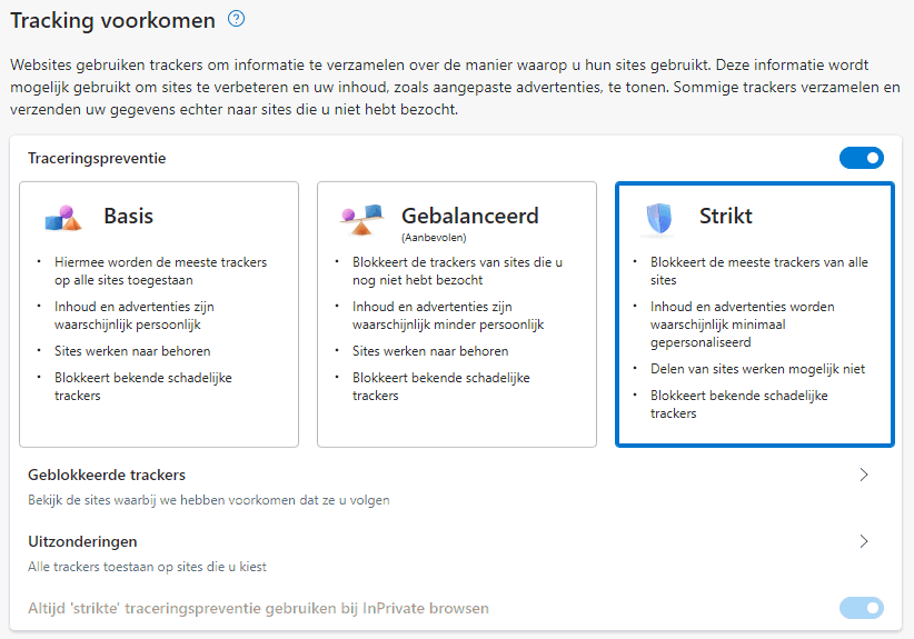 Edge: tracking voorkomen