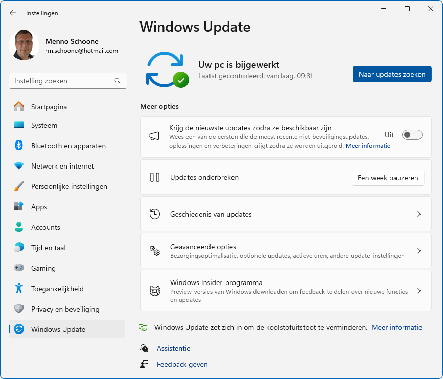 Windows 11: Windows Update