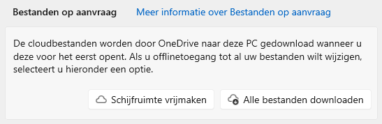 OneDrive: Alle bestanden downloaden