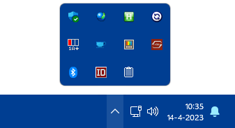 Windows 11 taakbalkhoek