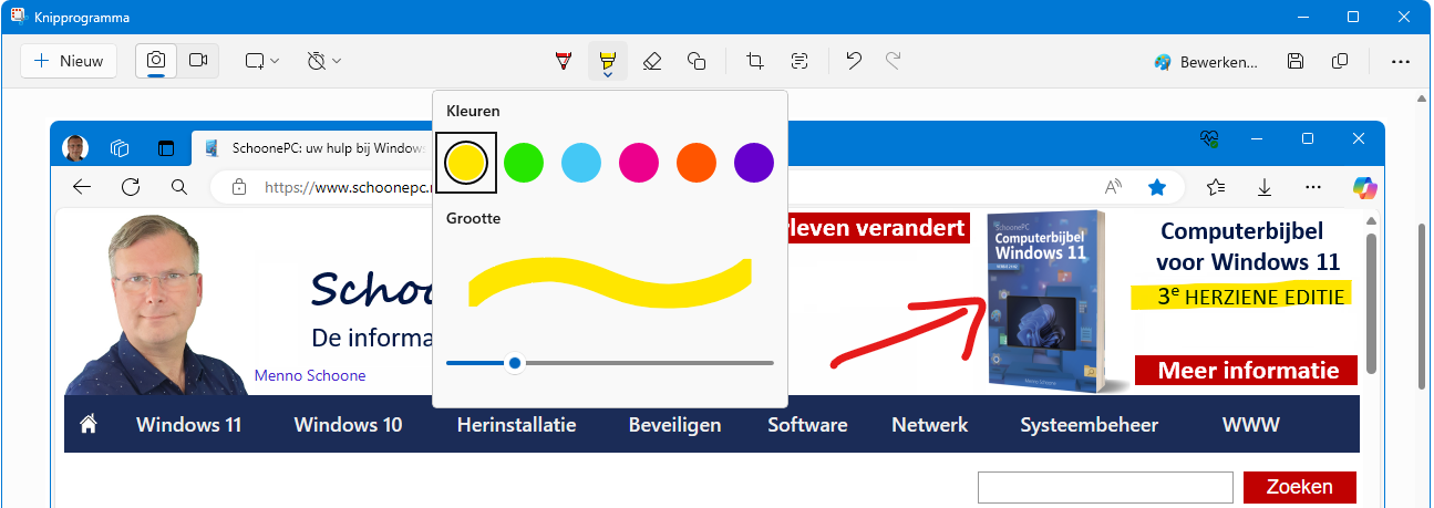 App Knipprogramma