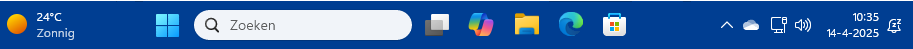 Windows 11 taakbalk