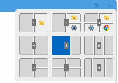 Windows 11 redocking functie (voor het plaatsen van vensters)