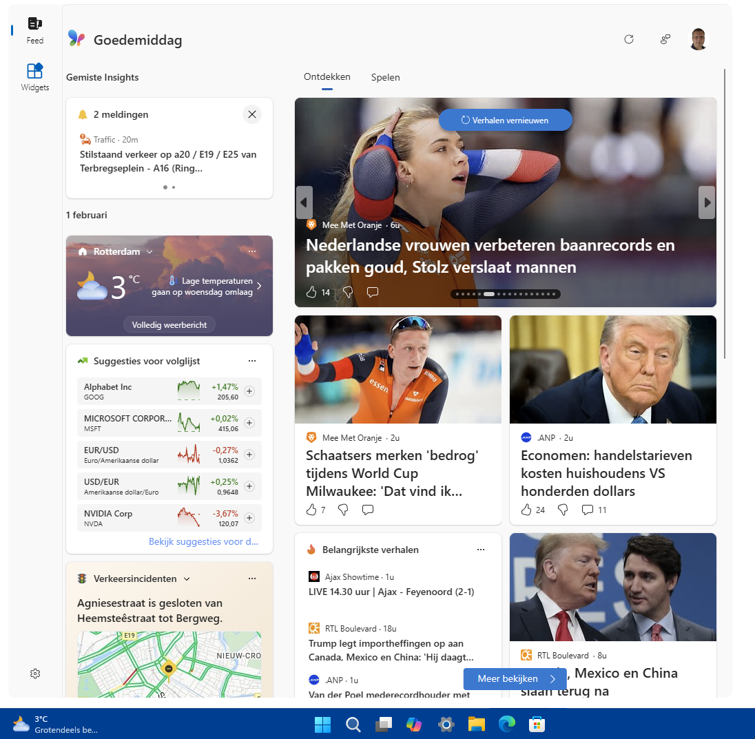 Windows 11 widgets