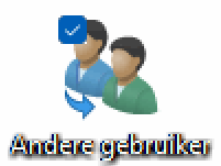 Snelkoppeling switchen naar andere gebruiker