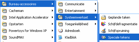 startmenu windows xp aanpassen