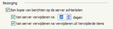 Outlook server instellingen wijzigen