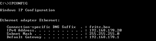 Fritz!Box-modem: IP-adres van uw computer achterhalen