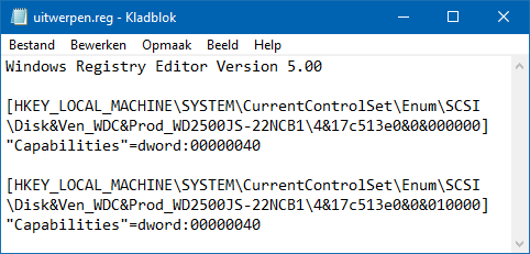 Registerbestand capabilities