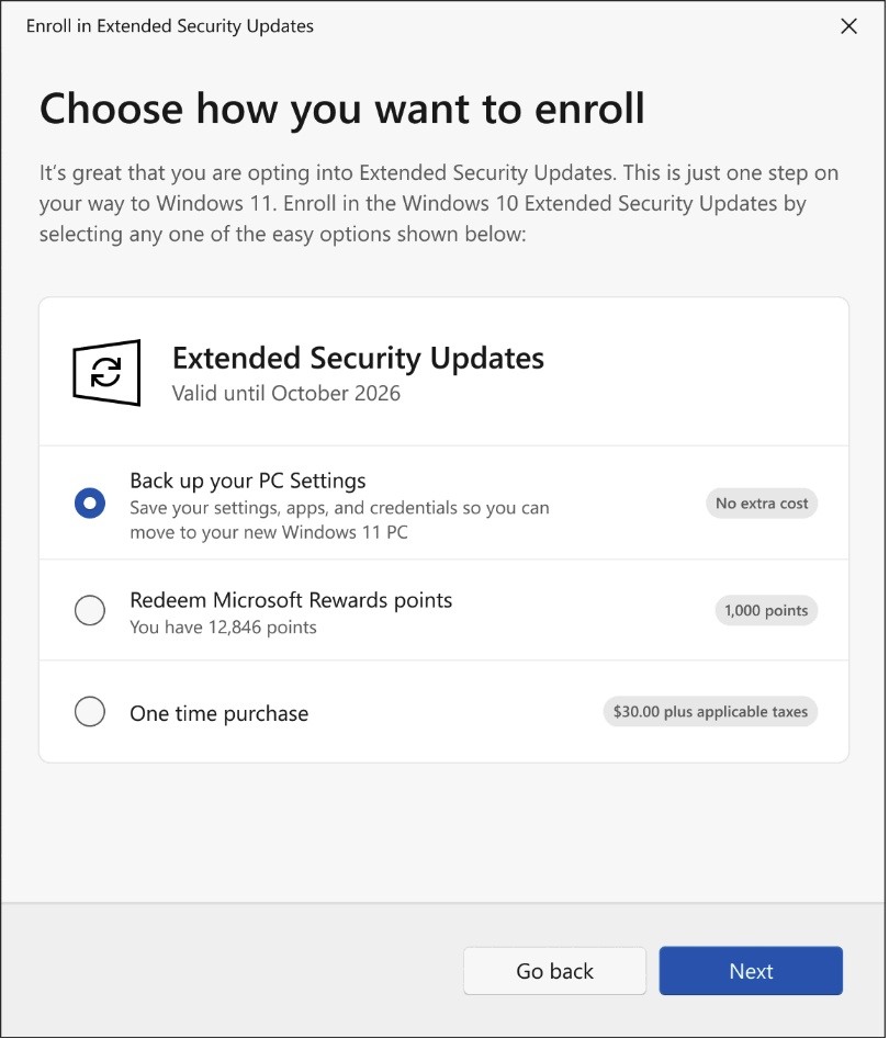 Abonneren op de aanvullende veiligheidsupdates voor Windows 10