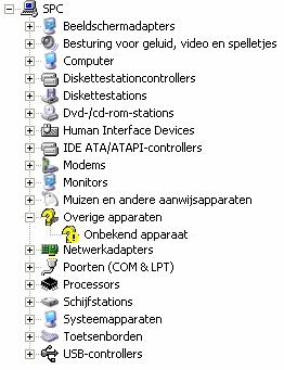 hardware drivers installeren