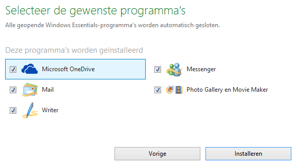 Windows Live Essentials