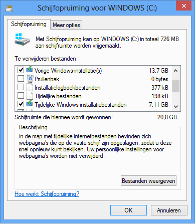 Uitreiken Triviaal Er is behoefte aan Schijfopruiming en schijfdefragmentatie in Windows 8.1