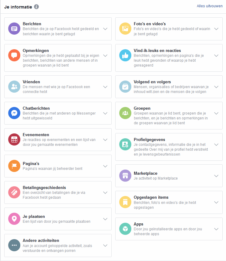 Facebook en je pivacy: wat wordt allemaal verzameld?