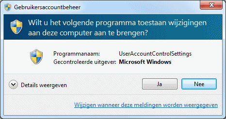 Gebruikersaccountbeheer